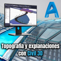 Topografía y explanaciones con Civil 3D