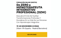 De Zero A Hipnoterapeuta Integrativo Profesional (DZHI)